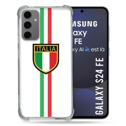 Coque Renforcée Pour Samsung Galaxy S24 FE Voyage Italie 3 Blanc