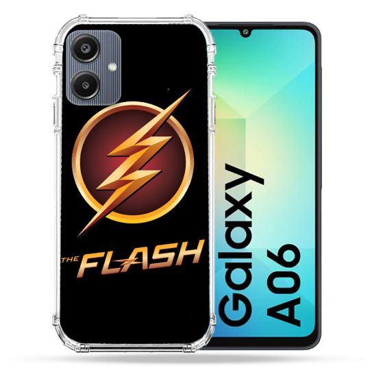 Coque Renforcée Pour Samsung Galaxy A06 The Flash Logo