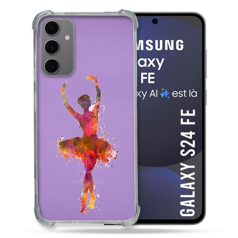 Coque Transparente Pour Samsung Galaxy S24 FE Danseuse etoile