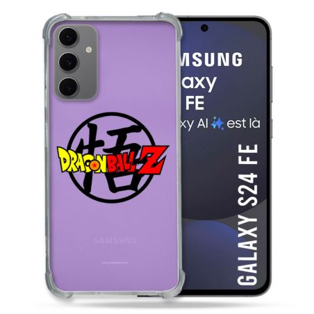 Coque Transparente Pour Samsung Galaxy S24 FE Dragon Ball Logo