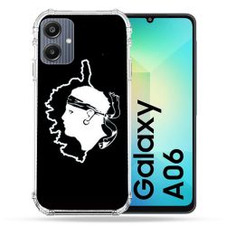 Coque Renforcée Pour Samsung Galaxy A06 Voyage Corse Noir