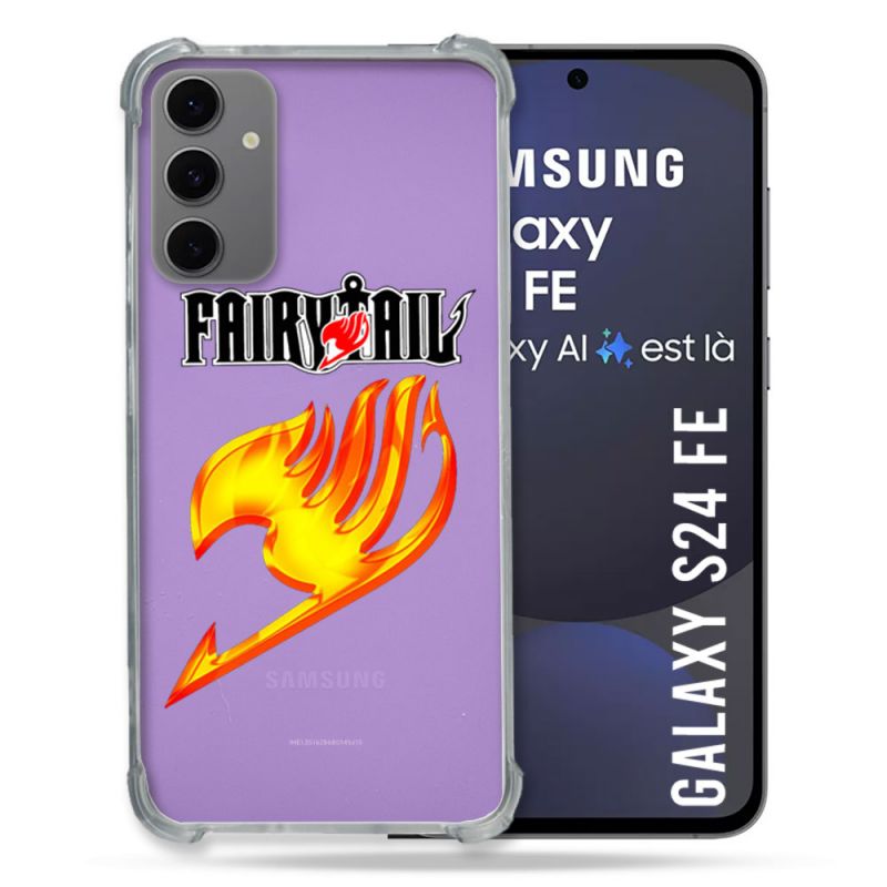 Coque Transparente Pour Samsung Galaxy S24 FE Fairy Tail
