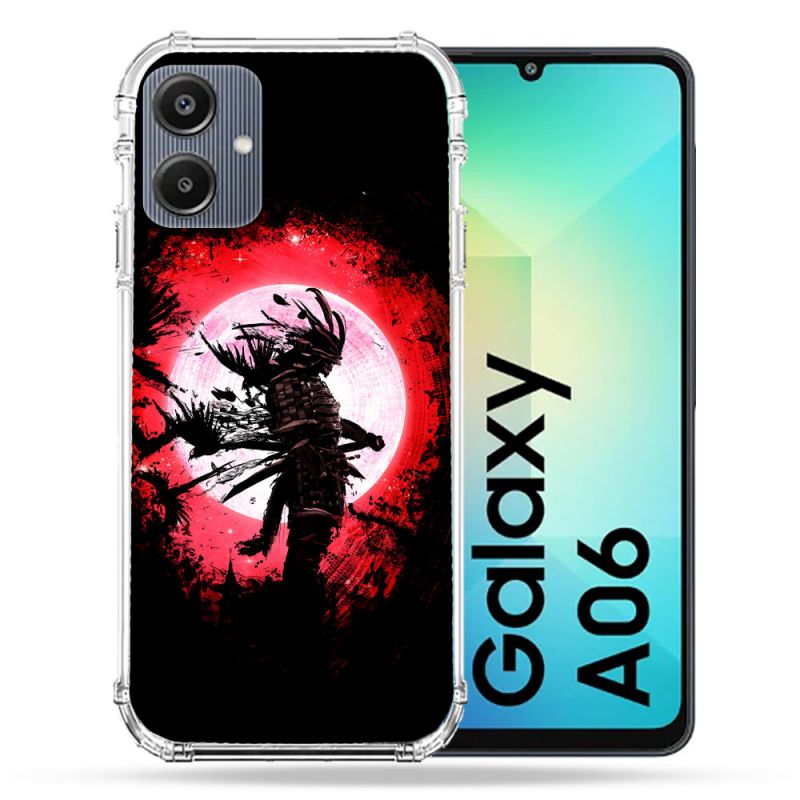 Coque Renforcée Pour Samsung Galaxy A06 Voyage Japon Samourai