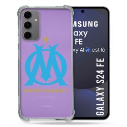 Coque Transparente Pour Samsung Galaxy S24 FE Foot Olympique Marseille OM
