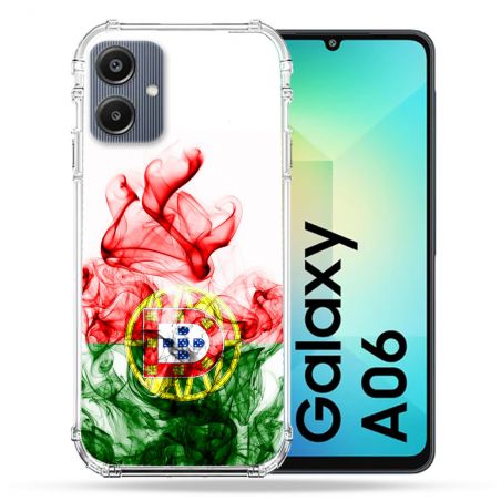 Coque Renforcée Pour Samsung Galaxy A06 Voyage Portugal Flamme