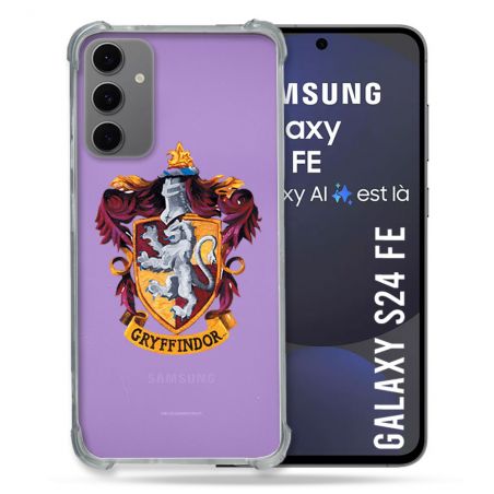 Coque Transparente Pour Samsung Galaxy S24 FE Harry Potter Griffindor