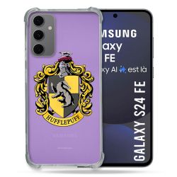 Coque Transparente Pour Samsung Galaxy S24 FE Harry Potter Hufflepuff