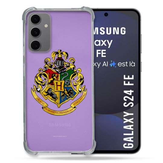 Coque Transparente Pour Samsung Galaxy S24 FE Harry Potter Poudlard
