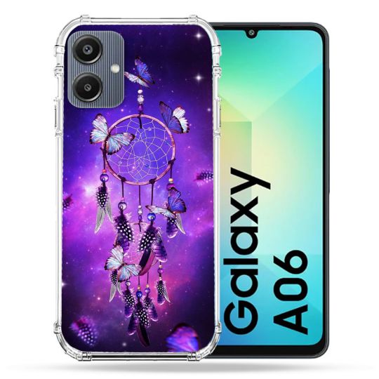 Coque Renforcée Pour Samsung Galaxy A06 Zen Attrape Reve Papillon