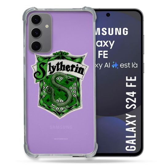 Coque Transparente Pour Samsung Galaxy S24 FE Harry Potter Slytherin
