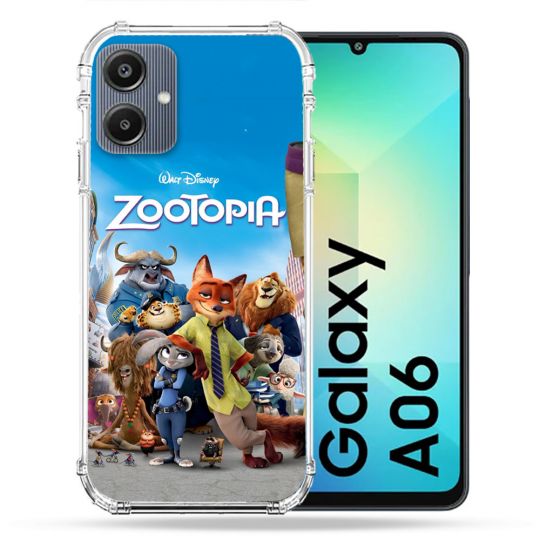 Coque Renforcée Pour Samsung Galaxy A06 Zootopia