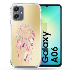Coque Transparente Pour Samsung Galaxy A06 Attrape Reve Rose
