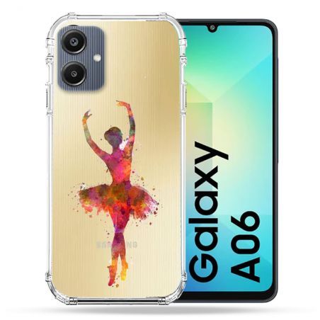 Coque Transparente Pour Samsung Galaxy A06 Danseuse etoile