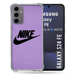 Coque Transparente Pour Samsung Galaxy S24 FE Nike