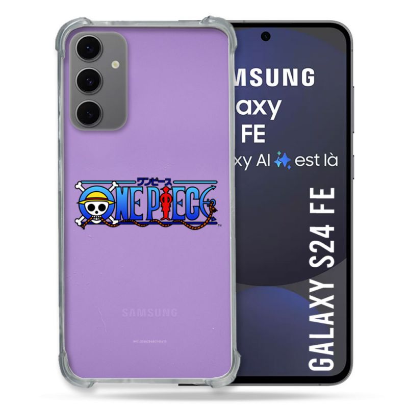 Coque Transparente Pour Samsung Galaxy S24 FE One Piece Logo