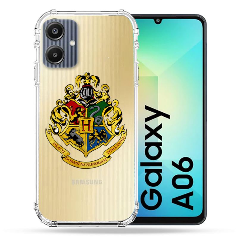 Coque Transparente Pour Samsung Galaxy A06 Harry Potter Poudlard