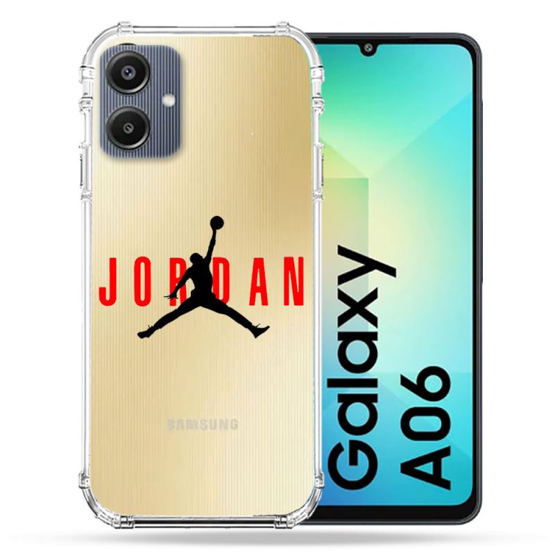 Coque Transparente Pour Samsung Galaxy A06 Jordan