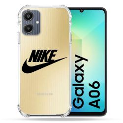 Coque Transparente Pour Samsung Galaxy A06 Nike