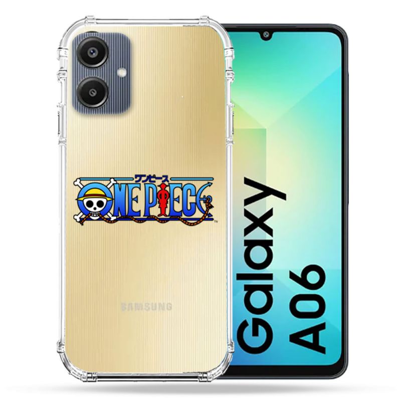 Coque Transparente Pour Samsung Galaxy A06 One Piece Logo