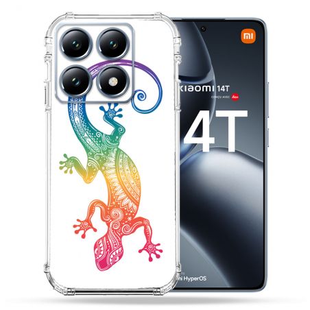 Coque Renforcée Pour Xiaomi 14T / 14T Pro Animal Salamandre Color