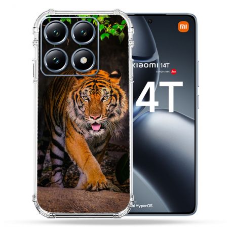 Coque Renforcée Pour Xiaomi 14T / 14T Pro Animal Tigre Jungle