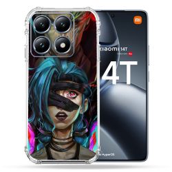 Coque Renforcée Pour Xiaomi 14T / 14T Pro Arcane Jynx Bleu