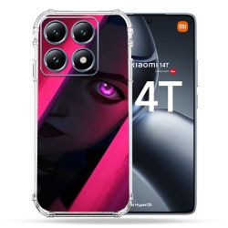 Coque Renforcée Pour Xiaomi 14T / 14T Pro Arcane Jynx Rose