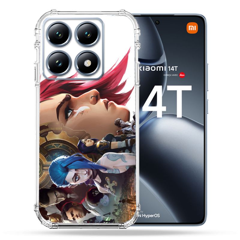 Coque Renforcée Pour Xiaomi 14T / 14T Pro Arcane Jynx Sœur