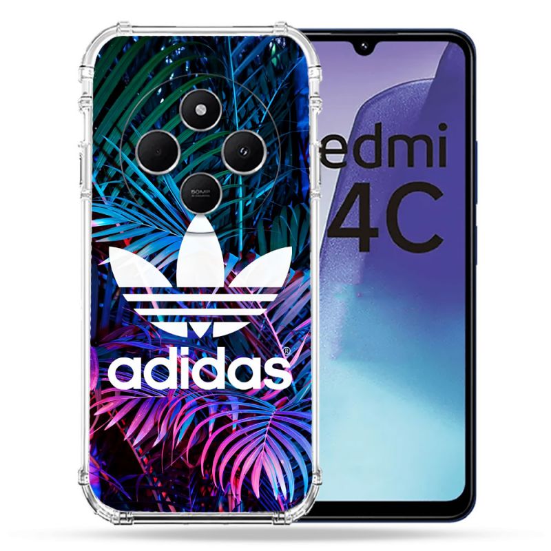 Coque Renforcée Pour Xiaomi Redmi 14C 4G Adidas Palmier