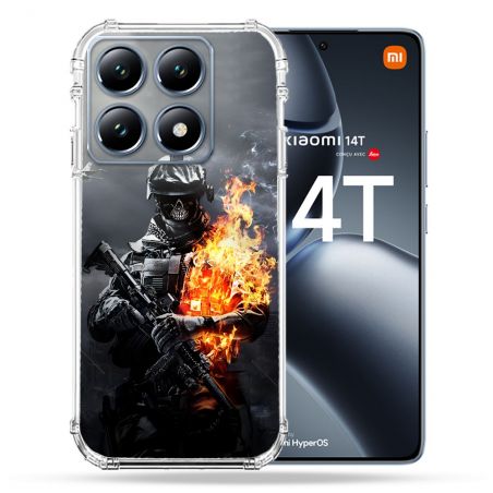 Coque Renforcée Pour Xiaomi 14T / 14T Pro Call Of Duty Squelette