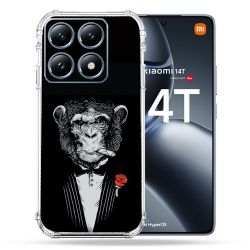 Coque Renforcée Pour Xiaomi 14T / 14T Pro Decale Singe Mafia