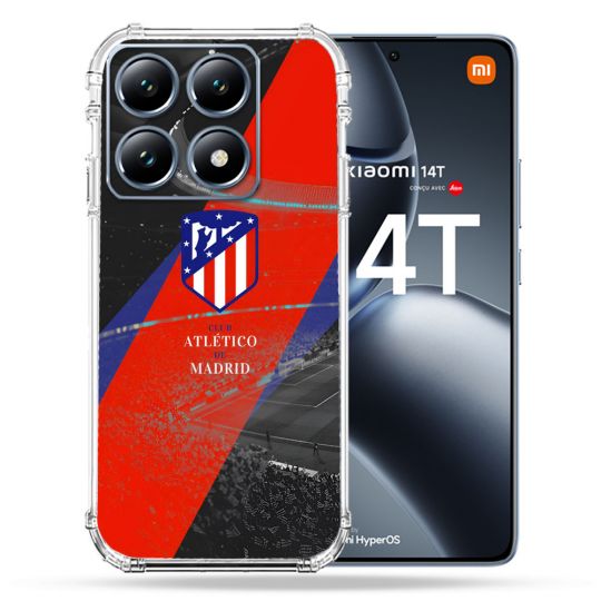 Coque Renforcée Pour Xiaomi 14T / 14T Pro Foot Athletico Madrid
