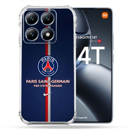Coque Renforcée Pour Xiaomi 14T / 14T Pro Foot PSG Fier