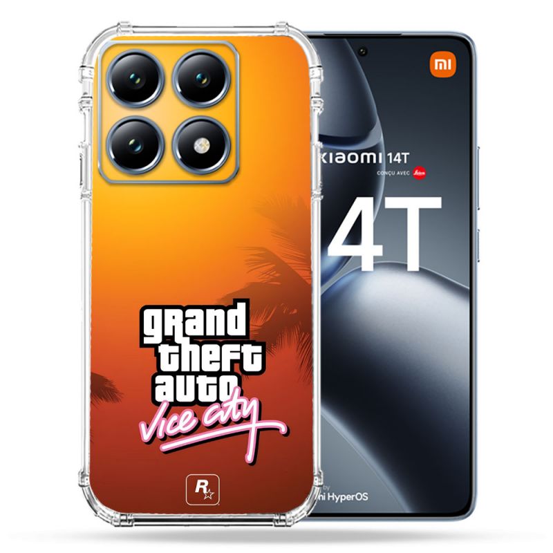 Coque Renforcée Pour Xiaomi 14T / 14T Pro GTA Vice City