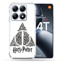 Coque Renforcée Pour Xiaomi 14T / 14T Pro Harry Potter Hollows triangle Blanc