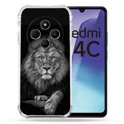 Coque Renforcée Pour Xiaomi Redmi 14C 4G Animal Lion Majestueux