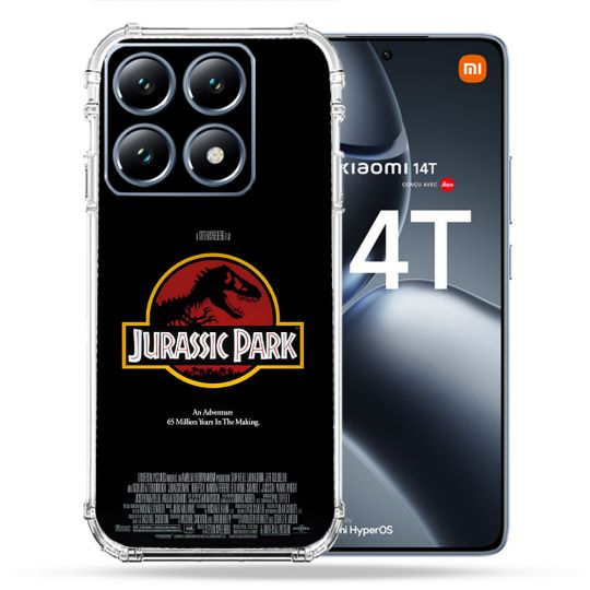 Coque Renforcée Pour Xiaomi 14T / 14T Pro Jurassik Park Affiche