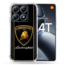Coque Renforcée Pour Xiaomi 14T / 14T Pro Lamborghini Carbone