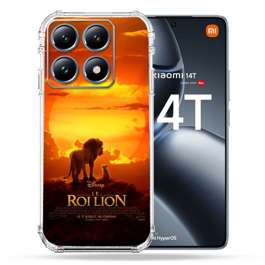 Coque Renforcée Pour Xiaomi 14T / 14T Pro Le Roi Lion Affiche