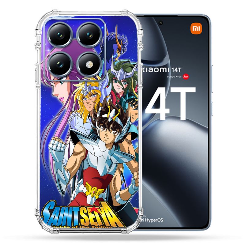 Coque Renforcée Pour Xiaomi 14T / 14T Pro Les Chevaliers Du Zodiaque