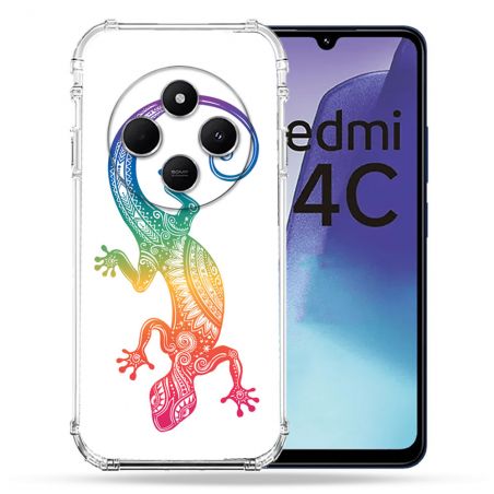 Coque Renforcée Pour Xiaomi Redmi 14C 4G Animal Salamandre Color