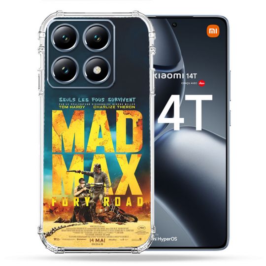 Coque Renforcée Pour Xiaomi 14T / 14T Pro Mad Max Affiche