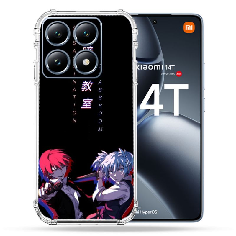 Coque Renforcée Pour Xiaomi 14T / 14T Pro Manga Assassination Classroom Duo