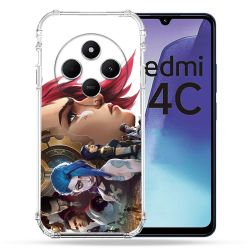 Coque Renforcée Pour Xiaomi Redmi 14C 4G Arcane Jynx Sœur