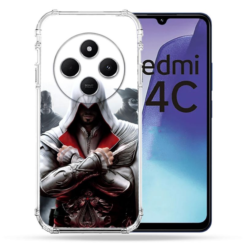 Coque Renforcée Pour Xiaomi Redmi 14C 4G Assassin Creed Mask