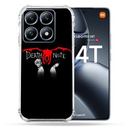 Coque Renforcée Pour Xiaomi 14T / 14T Pro Manga Death Note Noir