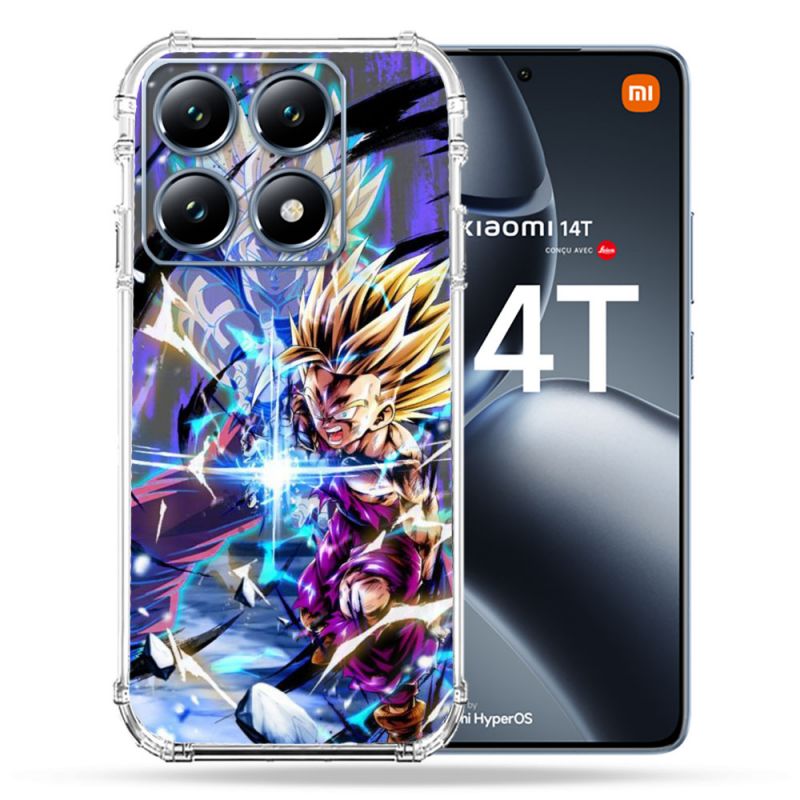 Coque Renforcée Pour Xiaomi 14T / 14T Pro Manga Dragon Ball Sangohan Duo