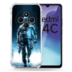 Coque Renforcée Pour Xiaomi Redmi 14C 4G Call Of Duty Guerrier