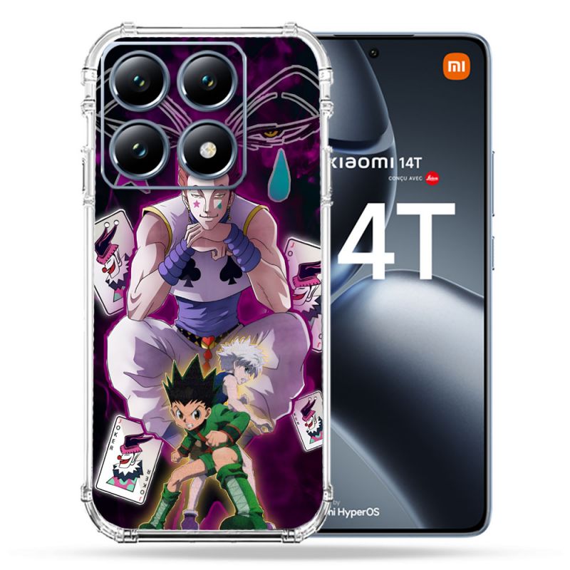 Coque Renforcée Pour Xiaomi 14T / 14T Pro Manga Hunter X Hunter Hisoka