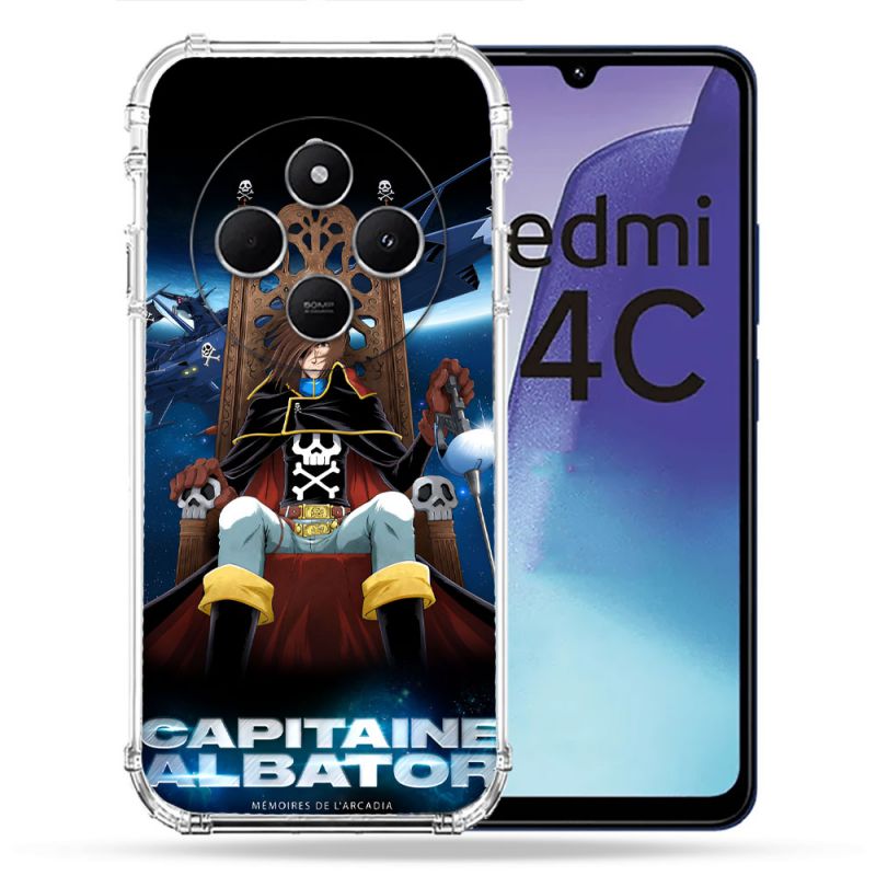 Coque Renforcée Pour Xiaomi Redmi 14C 4G Capitaine Albator